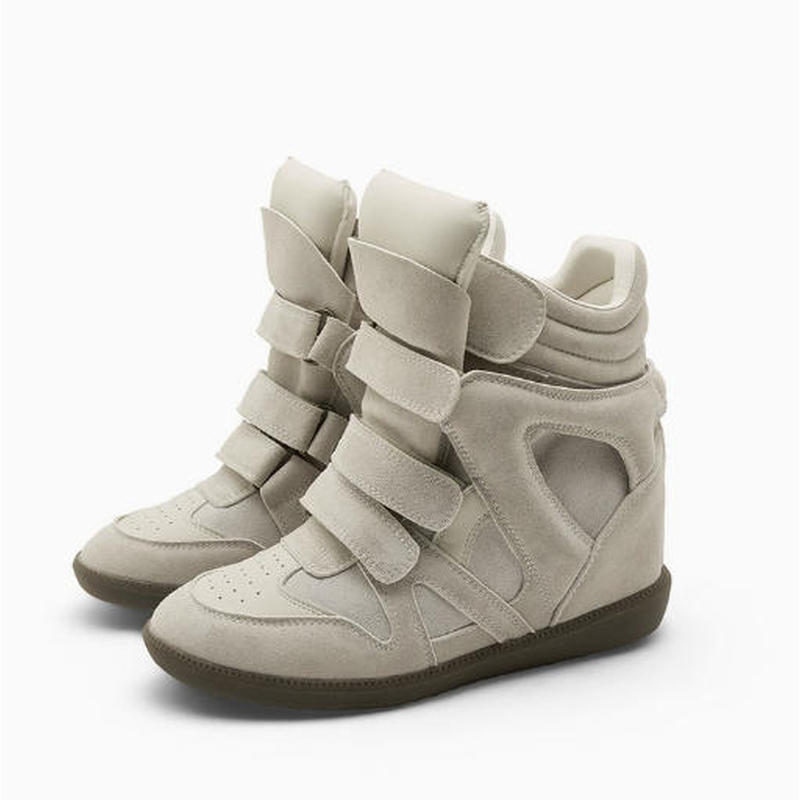 Wedge Espadrille Women - Women High‑Top Hidden Wedge Sneakers 2026