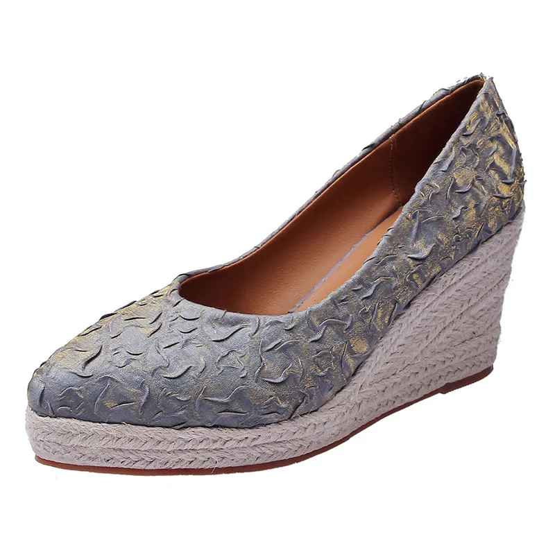 8cm Size 34-42 Breathable Comf - огляд і ціна Wedge Espadrille Women